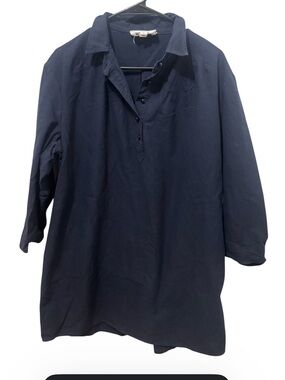 Pomander Place by Tuckernuck French Navy Blue Polly Dress Large